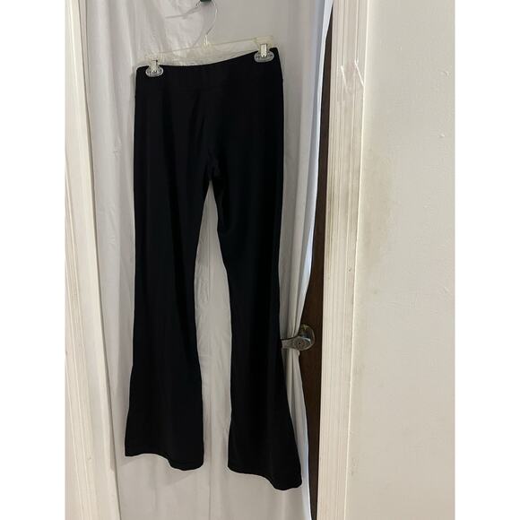 Alo Black Pull On Flare Leggings Sz Sm Tall - Picture 4 of 5